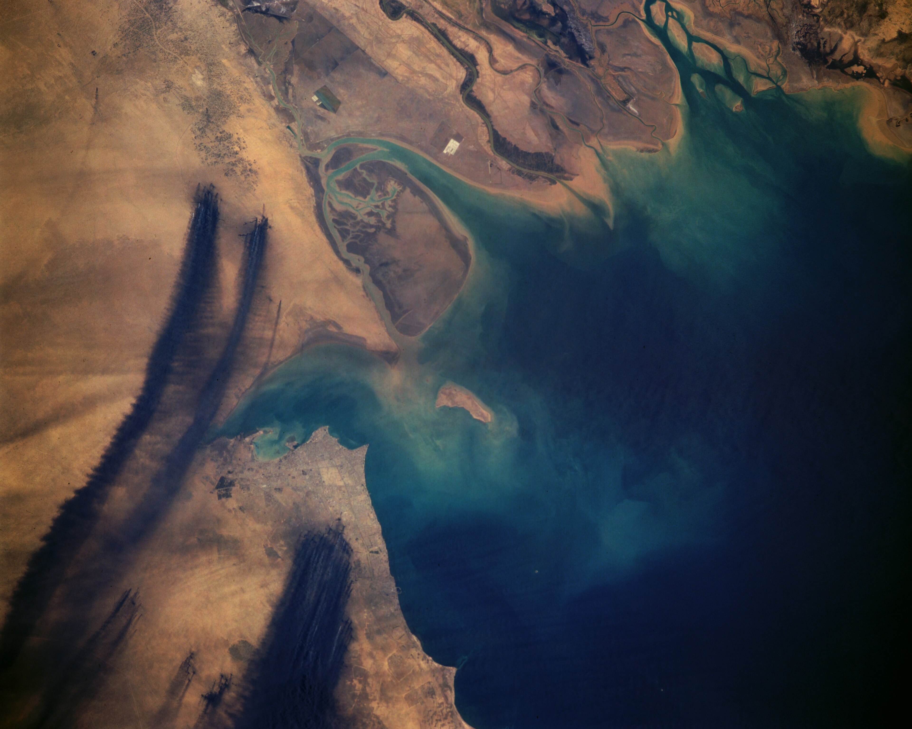 Kuwait oil fires