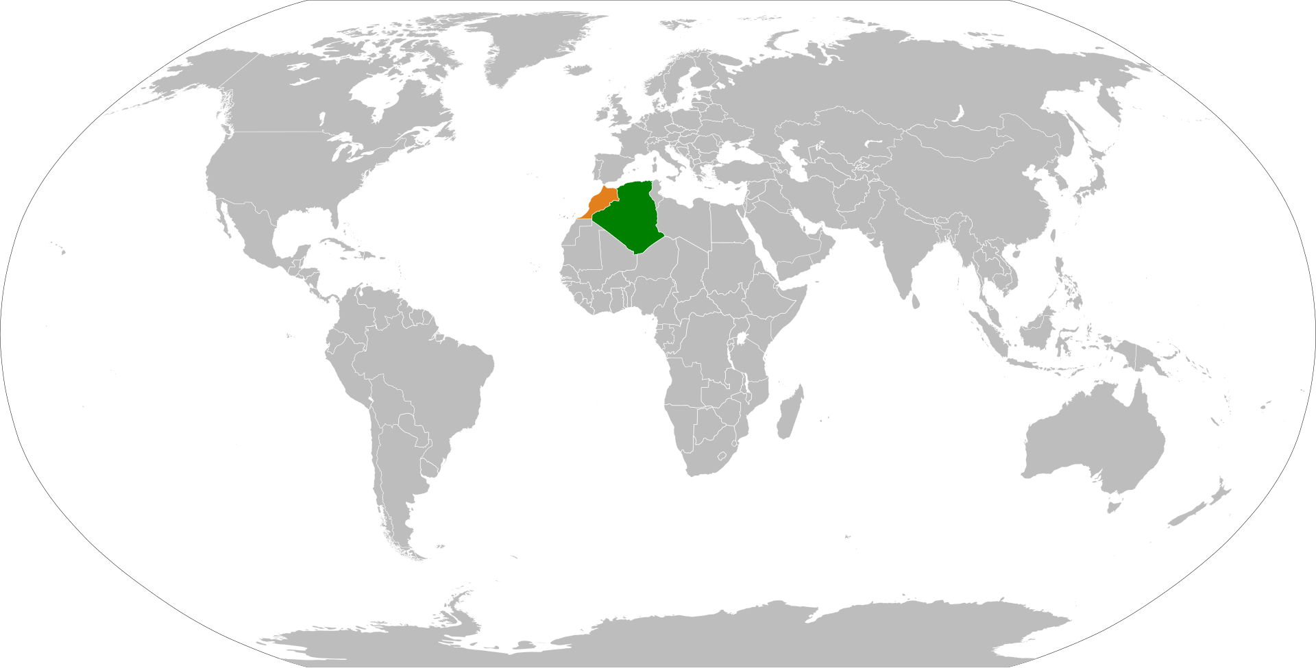Morocco and Algeria