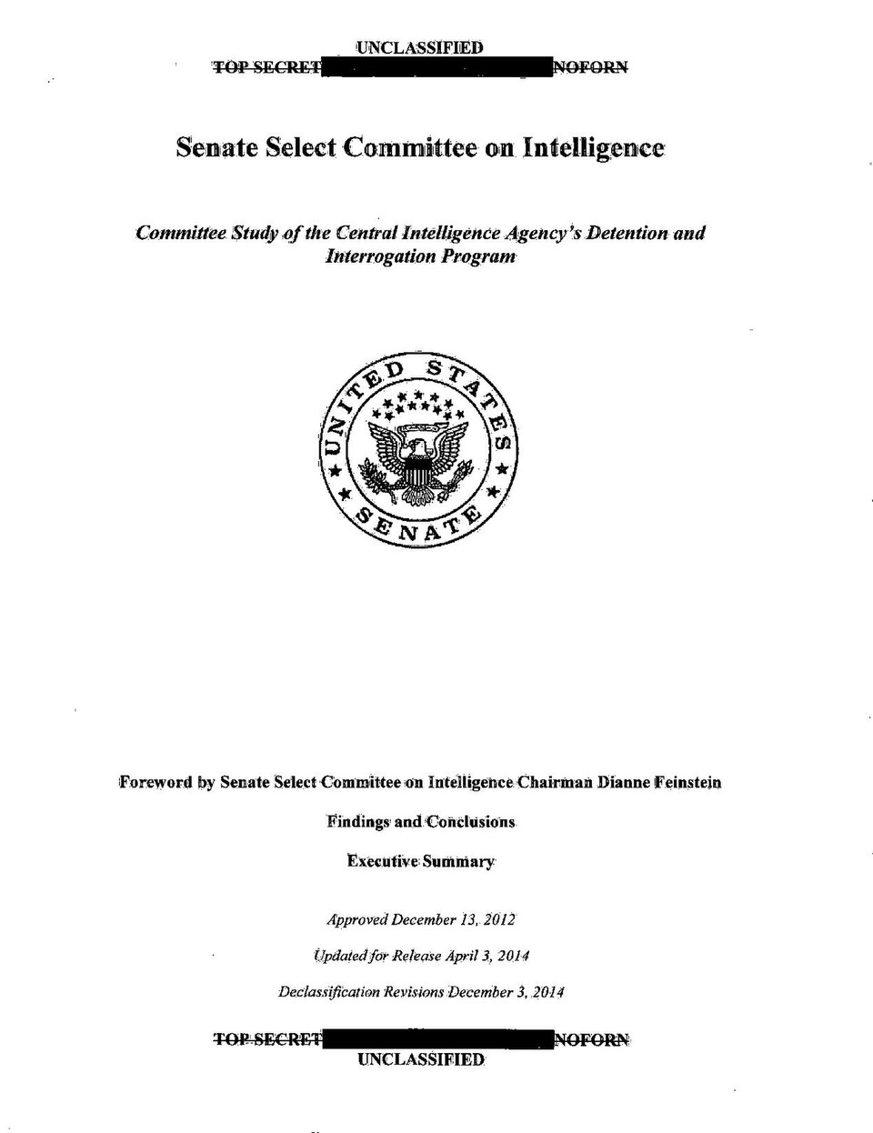Senate Torture Report (2014)